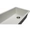 Msi White Single Bowl 31in X 19in Quartz Undermount  Kitchen Sink ZOR-QTZ-SBSNK-0105 - alternate 5